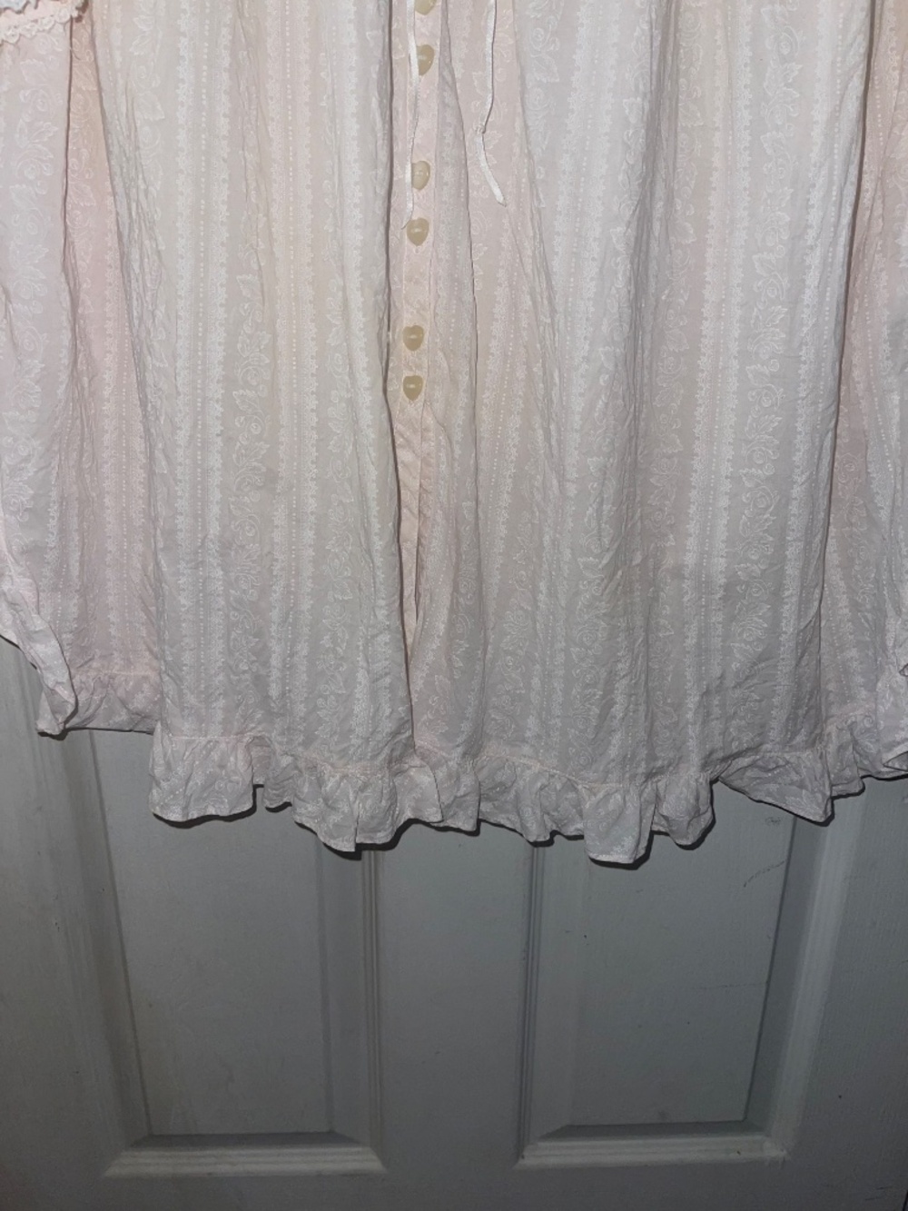 Eileen West Women’s Traditional Knee Length Nightgown S Vintage Cottagecore - Picture 10 of 16